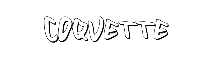 Fantom 3D  Free Fonts Download