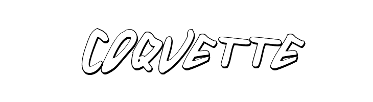 Fantom 3D Italic  Free Fonts Download