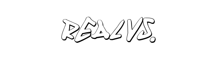 Fantom 3D Italic  Free Fonts Download