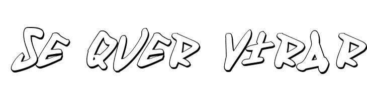 Fantom 3D Italic  Free Fonts Download