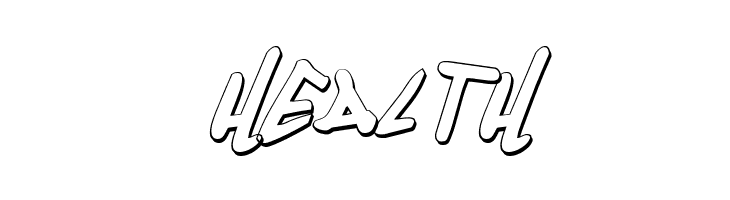 Fantom 3D Italic  Free Fonts Download