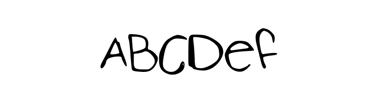 ah the monster is comming  Free Fonts Download