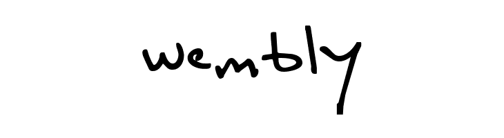 lucy goosey black  Free Fonts Download