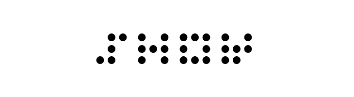 3x3 dots  Free Fonts Download