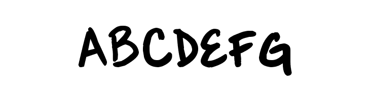 Brianne's hand  Free Fonts Download