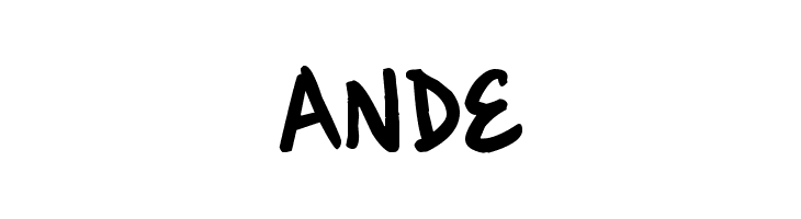 Brianne's hand  Free Fonts Download