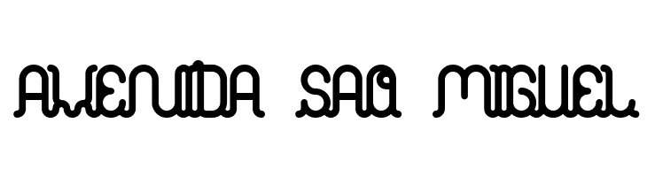 A La Nage Bold  Free Fonts Download