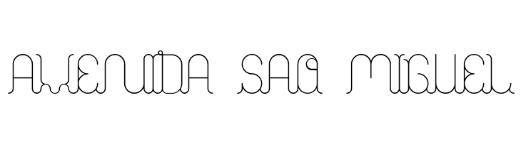 A La Nage Light  Free Fonts Download