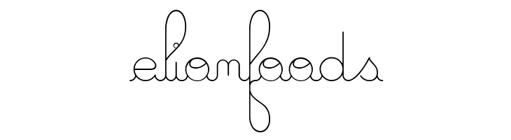A La Nage Light  Free Fonts Download