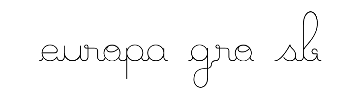A La Nage Light  Free Fonts Download