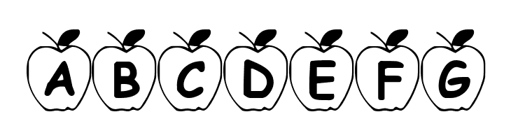 Summers Apples  Free Fonts Download