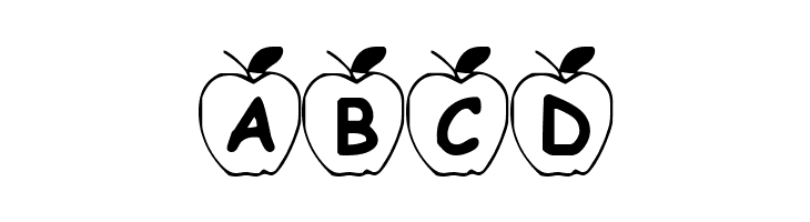 Summers Apples  Free Fonts Download