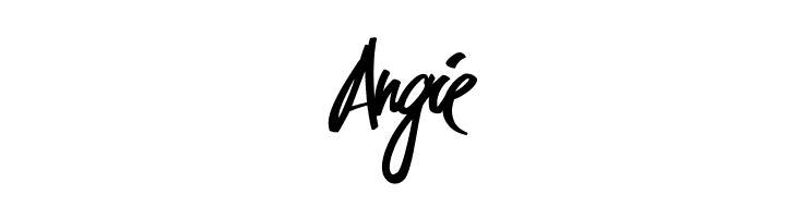 Angie Pirmokas Font