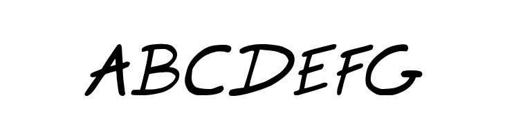 Marker SD Italic  Free Fonts Download