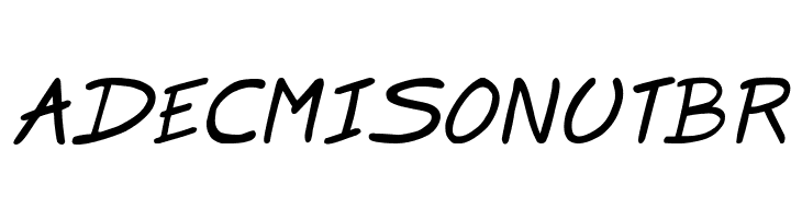 Marker SD Italic  Free Fonts Download