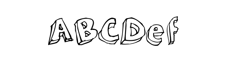 3Dumb  Free Fonts Download