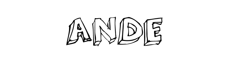 3Dumb  Free Fonts Download