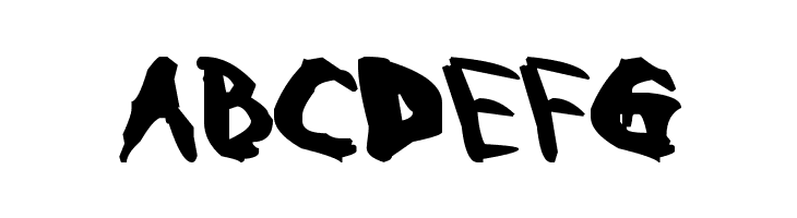 Bleeding Trough  Free Fonts Download