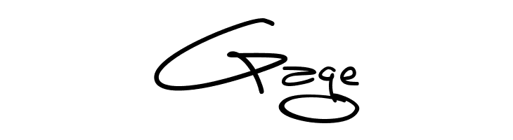 Gage Luna Bar Font