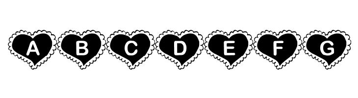 KR Valentine Heart  Free Fonts Download