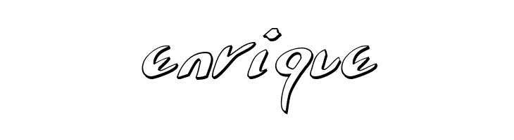 Eagleclaw 3D Italic  Free Fonts Download