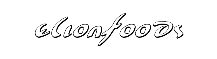 Eagleclaw 3D Italic  Free Fonts Download
