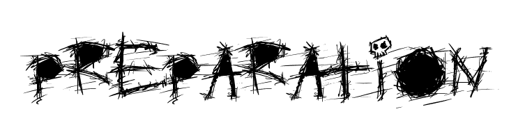 Aggressive Angry Baby Killer  Free Fonts Download