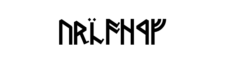 Dwarven Runes  Free Fonts Download