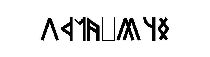Dwarven Runes  Free Fonts Download