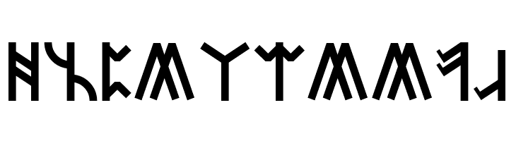 Dwarven Runes  Free Fonts Download