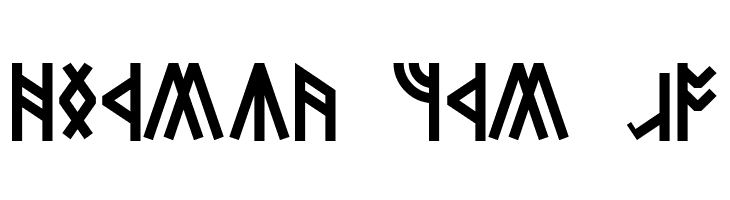 Dwarven Runes  Free Fonts Download