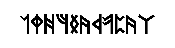 Dwarven Runes  Free Fonts Download