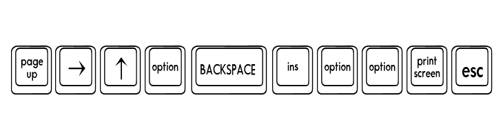 Keyboard KeysCn Condensed  Free Fonts Download
