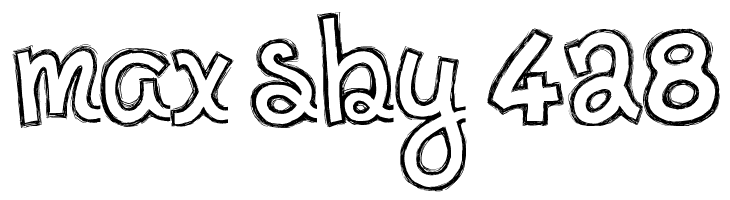 clementine sketch  Free Fonts Download