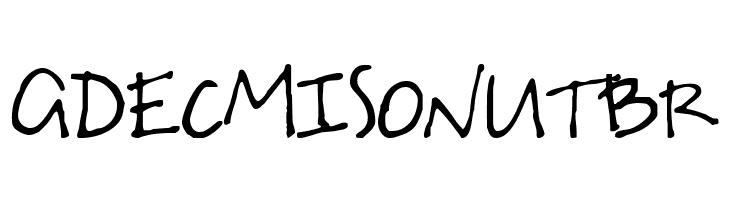 S Uneven  Free Fonts Download