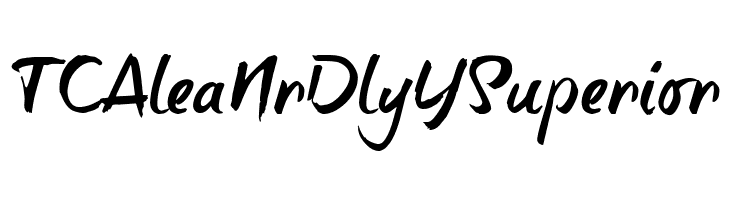 brush-tipTerrence  Free Fonts Download