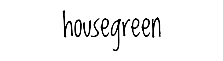 housegreen Loved by the King Font