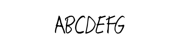 Hand Writing  Free Fonts Download