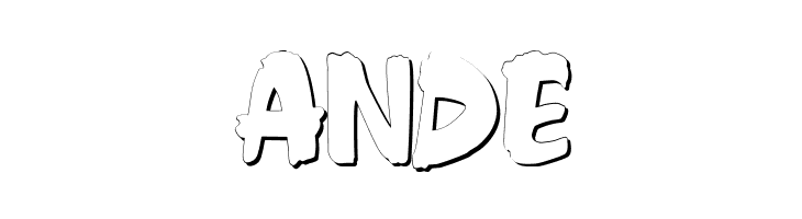 Anderson Fireball XL5 Shadow  Free Fonts Download