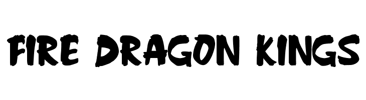 FIRE%2BDRAGON%2BKINGS Anderson Fireball XL5 Font