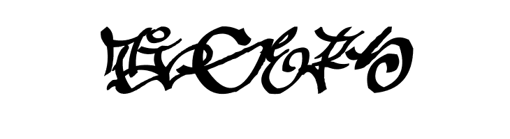 Tagging Zher 1  Free Fonts Download