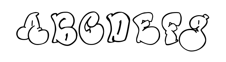 Political Graft Outline  Free Fonts Download