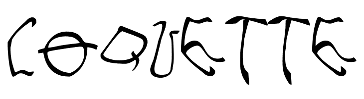 001 Stretched-Strung  Free Fonts Download