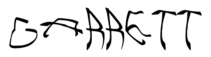 001 Stretched-Strung  Free Fonts Download