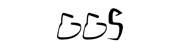 001 Stretched-Strung  Free Fonts Download