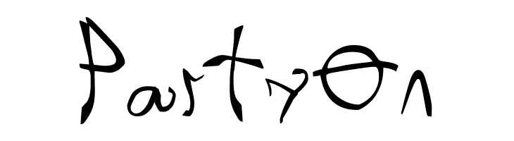 001 Stretched-Strung  Free Fonts Download