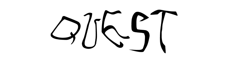 001 Stretched-Strung  Free Fonts Download