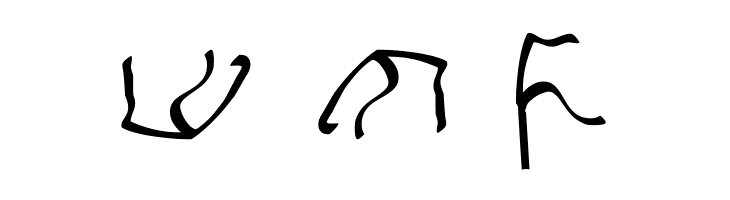 001 Stretched-Strung  Free Fonts Download