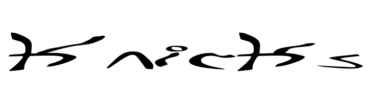 001 Stretched-Strung Very Wide  Free Fonts Download