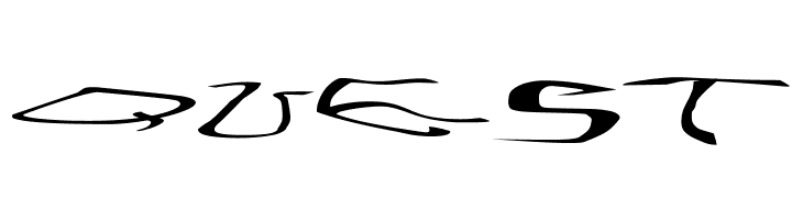 001 Stretched-Strung Very Wide  Free Fonts Download